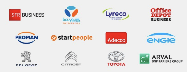 Liste des fournisseurs Avantages Entreprises